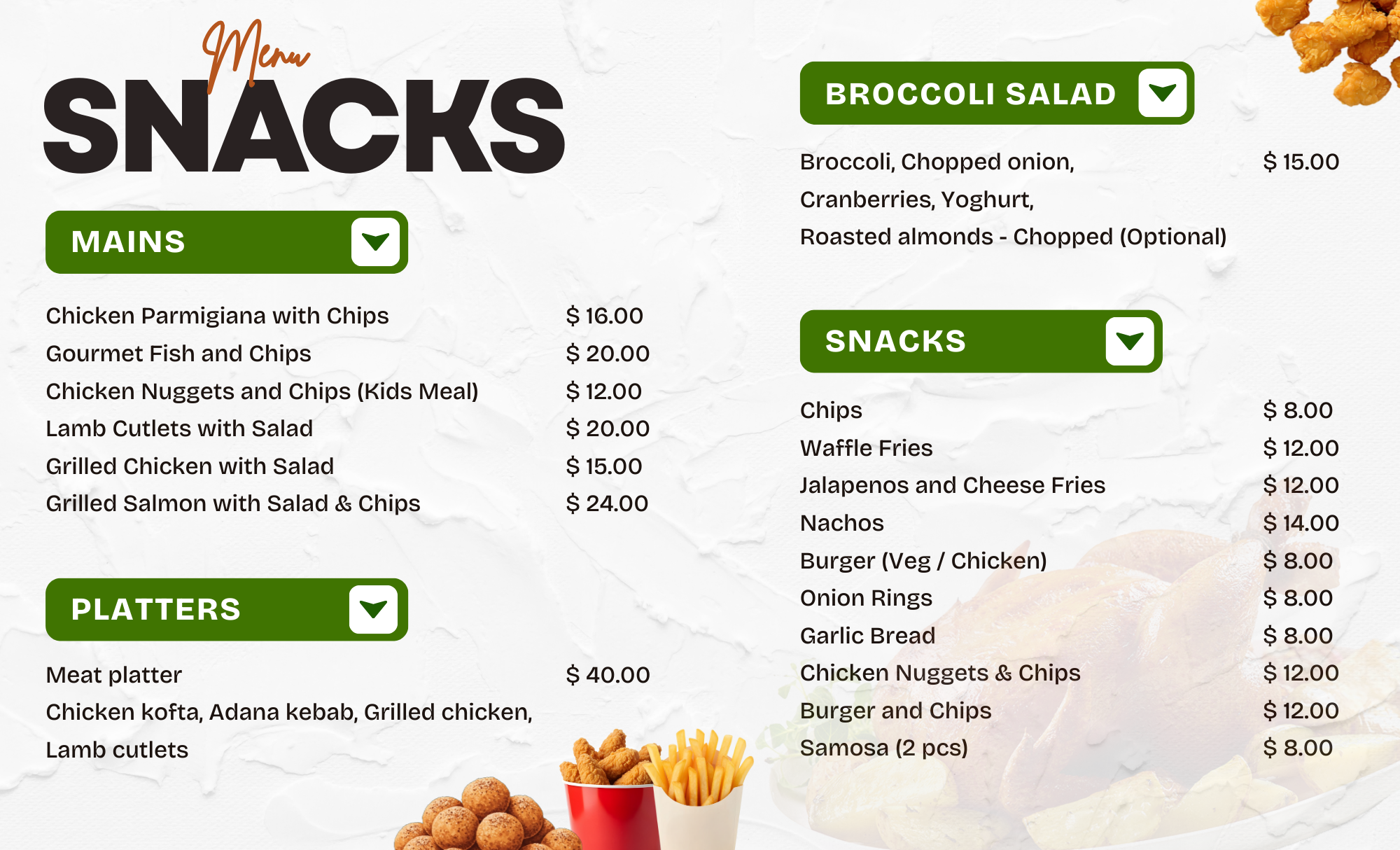 Snacks